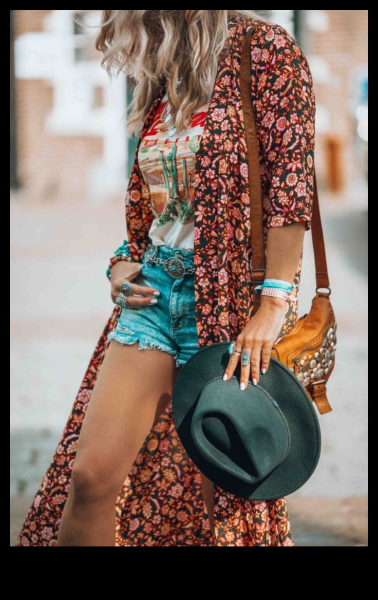 Boho Bloom: Bohem Enerjisiyle Patlayan Işıltılı Kıyafetler